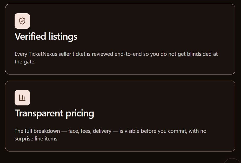 The TicketNexus desk at work — a single composer’s view across the marketplace